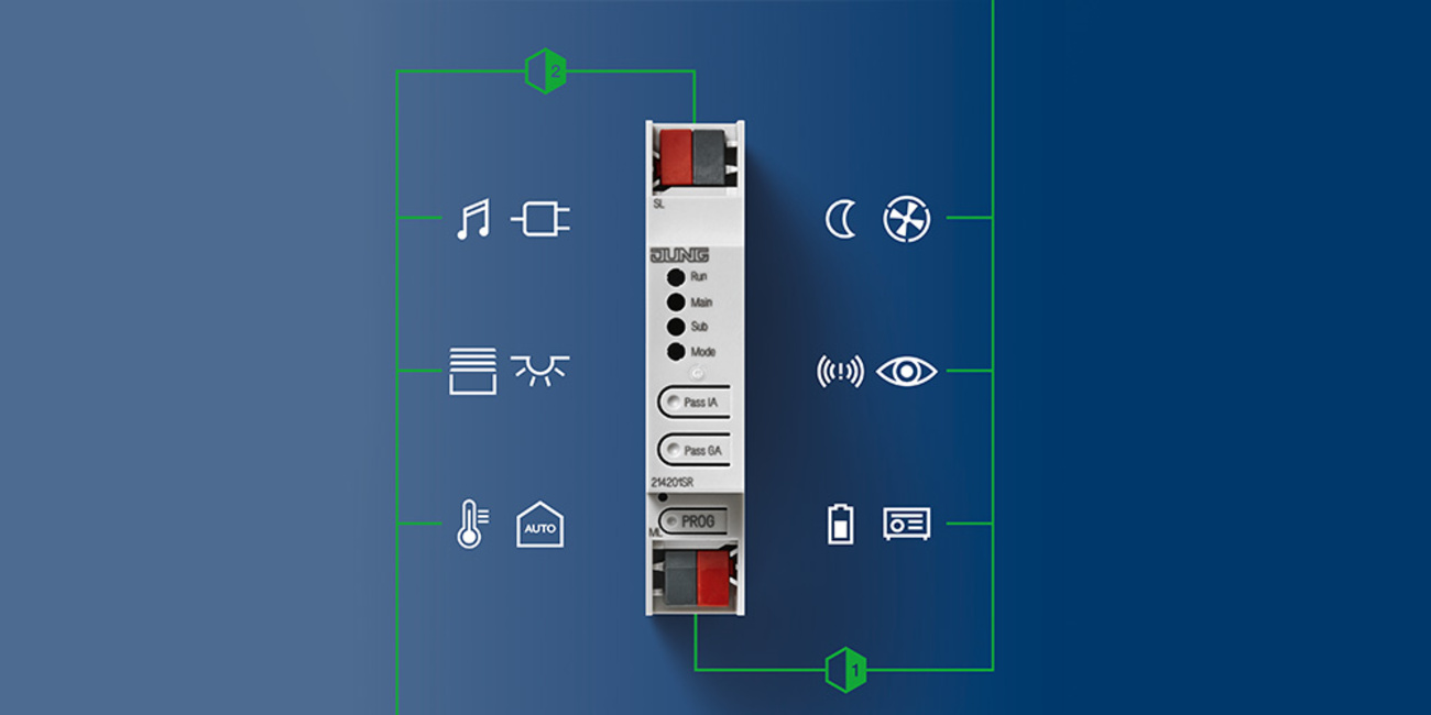 KNX Bereichs- und Linienkoppler bei Elektrotechnik Lehmann in Sonnewalde OT Großbahren